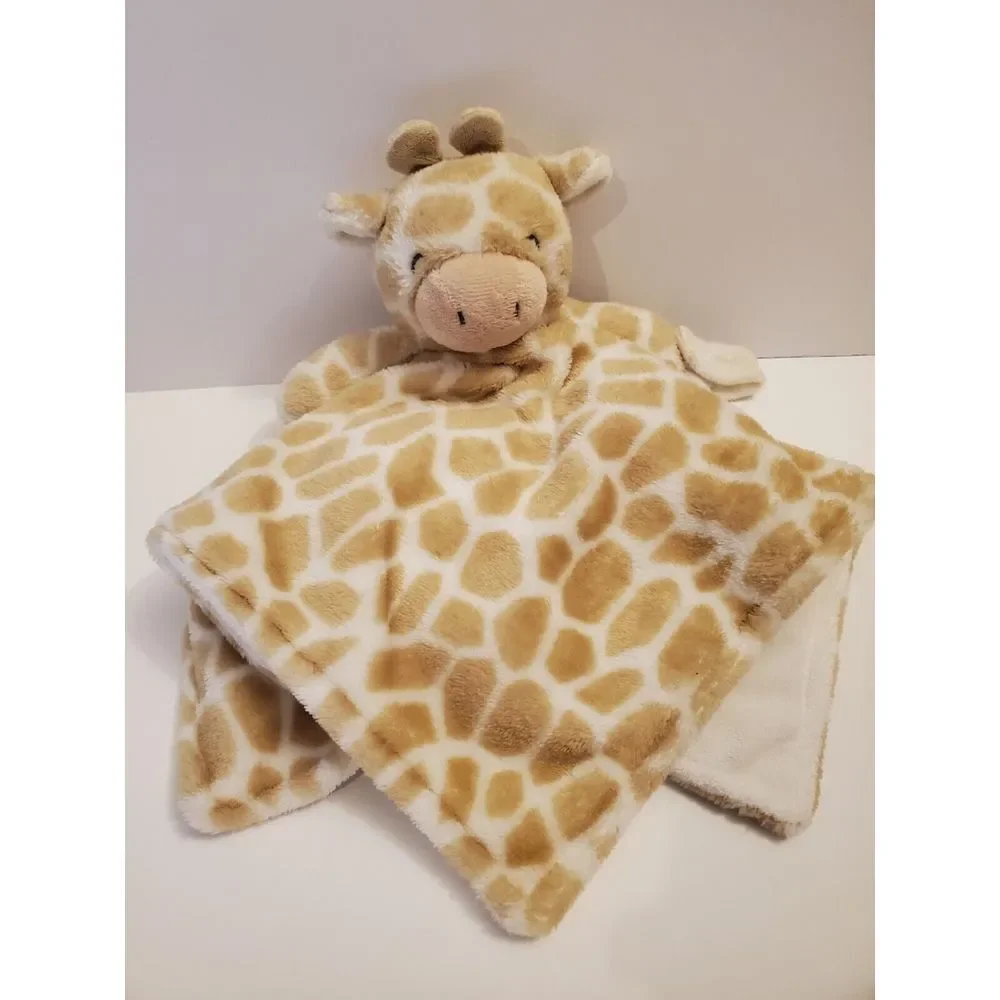 Carters‎ Plush Giraffe Lovey Pacifier Holder Security Blanket Stuffed Animal Toy